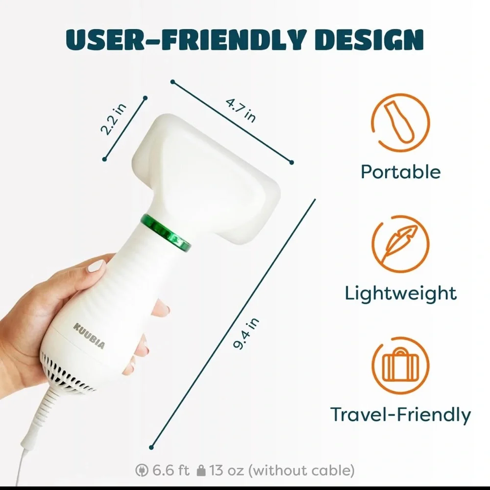 Pet Grooming Dryer with Brush - White